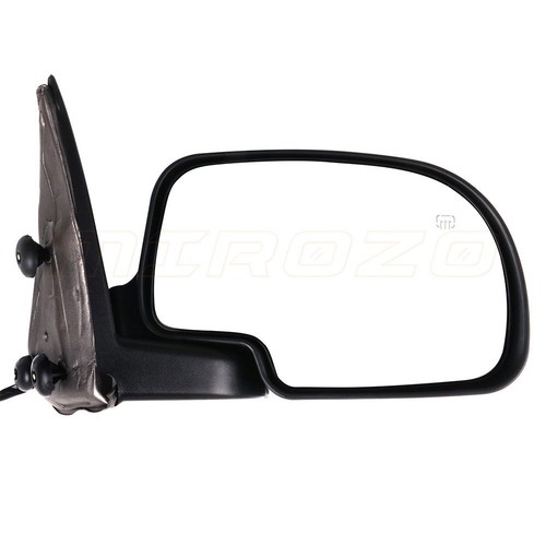 Chrome Heated Power Side View Mirror Passenger RH For 1999-2002 Chevy GMC - Picture 2 of 9