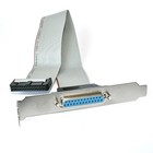 Slotblech Slotblende Parallel D-Sub Buchse 25-pol LPT Drucker Printer-Port