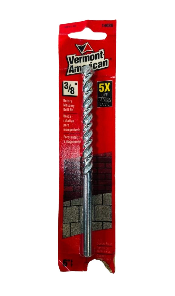 Vermont american masonry drill cheap bits