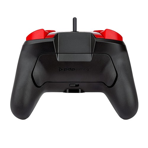 PDP Gaming Faceoff Deluxe+ Wired Switch Pro Controller - Red/Blue Mario Design - Picture 4 of 7