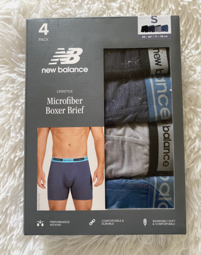 "Calzoncillo boxer New Balance Lifestyle de microfibra para hombre talla pequeña 28-30""" - Imagen 5 de 6