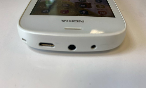 Nokia Asha 201 - Smartphone - Unlocked - Mobile Qwerty Keyboard RM-799 White - Afbeelding 6 van 8