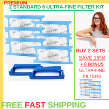 2 REUSABLE 6 ULTRA FINE DISPOSABLE FILTERS For Philips Respironics Dreamstation