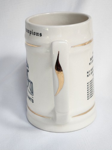 New York Giants 1986 NFC Champions Super Bowl 21 XXI Stein Tasse - Bild 4 von 6
