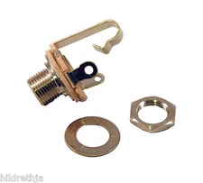 Jack Switchcraft 1/4 Mono Jack 11 Chrome Bitterroot 0813359CH