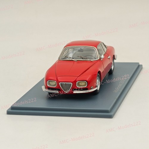 1/43 NEO SCALE MODELS Alfa Romeo 2600 SZ 1967 Resin Car Limited Collection Red - Picture 5 of 7