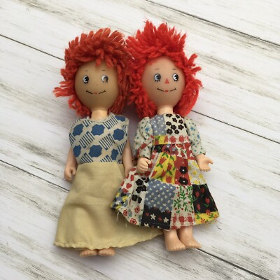 dolls with yarn hair