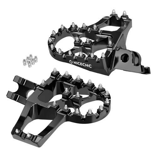 Extender Footrest Foot Pegs For Honda CR125R 250R 2002-2007 CRF250R 2004-2024 - Picture 9 of 11