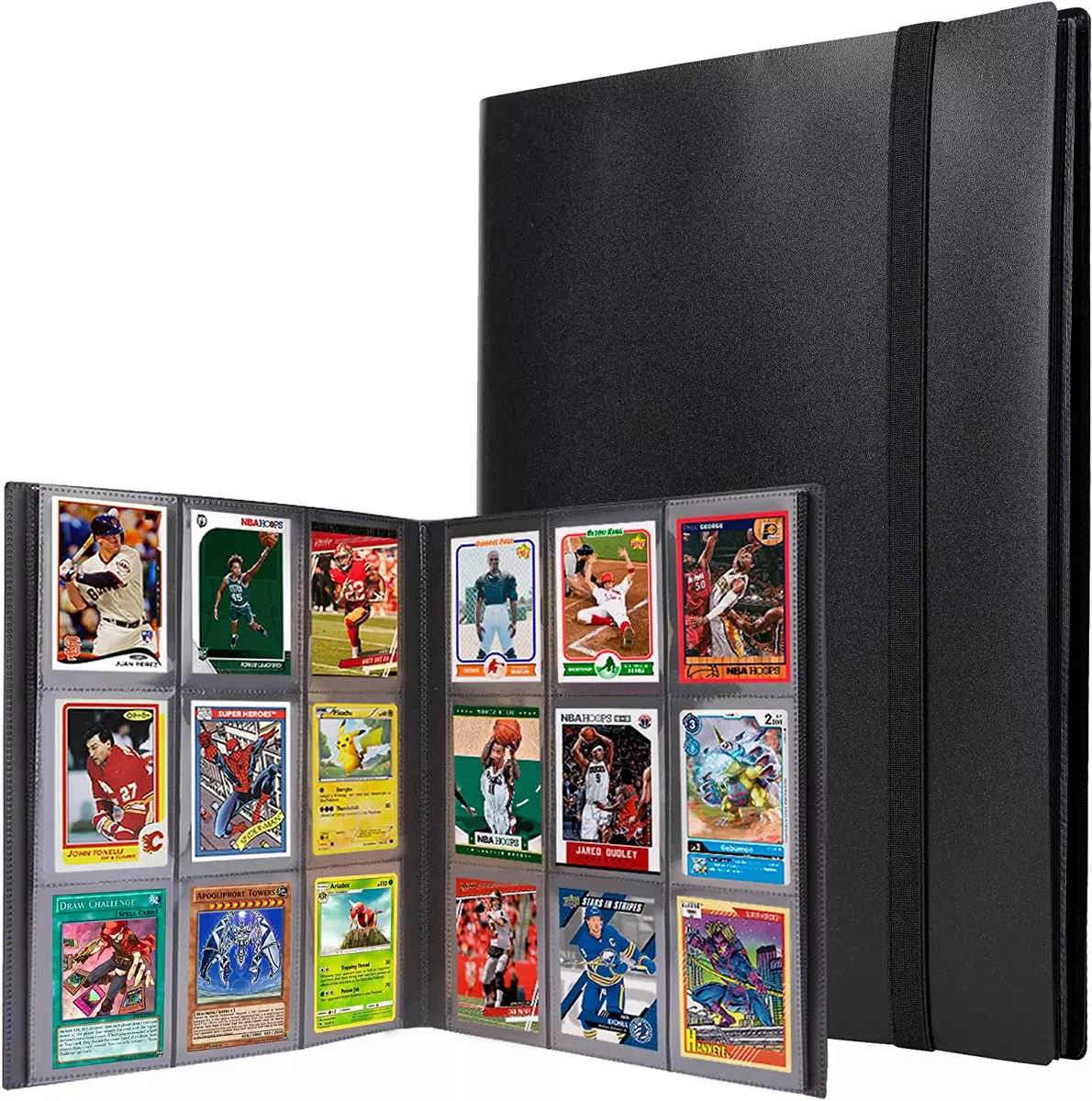 Trading Card Binder Sports Football Baseball Card Collection