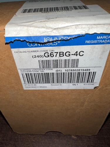 NEW JOHNSON CONTROLS G67BG-4C  IGNITION CONTROL MODULE     S4 - Picture 4 of 5