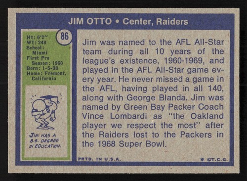1972 Topps Football 1-132 See Scans SET BREAK Most are EX/NM/MT Pack Fresh! - Picture 245 of 357