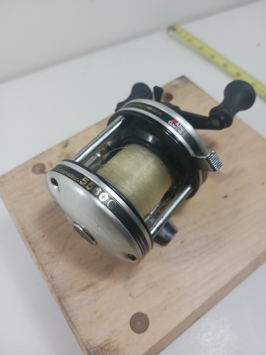 ABU ambassadeur 5500C BIG Ａ Abu Garcia Ambassadeur 5500C Factory Tuned Black – JDM