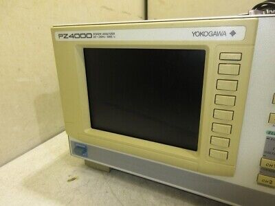 Yokogawa PZ4000 Power Analyzer 253710-D/B5 with 3x 253752 Yokogawa PZ4000 Power Analyzer 253710-D/B5 with 3x 253752