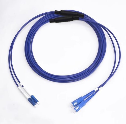 160ft Armored Trunk 2 Fiber Optic Patch Cord LC TO LC ST Sing Mode Jumper Cable - Picture 4 of 8