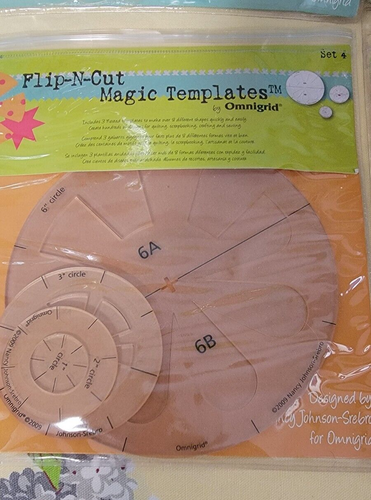 NEW OMNIGRID Flip-N-Cut Magic Templates, 4 sets, # 1,2,3,4, all NEW in Package! - Picture 4 of 9