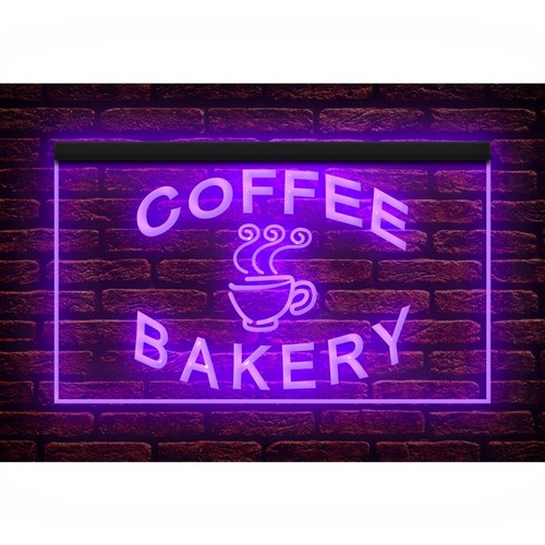 110132 Coffee Bakery Shop Cafe Store Bar Display LED Light Neon Sign - Picture 6 of 11