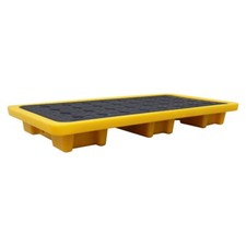Double Barrel Platform Oil Chemicals Oil Tray Leaking Containment Spill Pallet