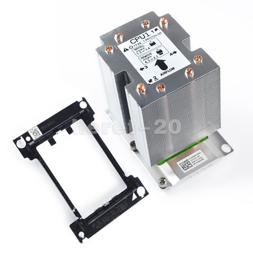 New Dell R5NN8 Precision T7920 Workstation CPU Heatsink with Black Cage - Afbeelding 1 van 12