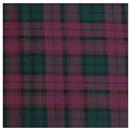 Check Tartan Fabric Lindsay Pattern Polyviscose | 59"(150cm) Wide | Metre - Picture 3 of 3