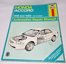 Haynes Honda Accord 1998 and 1999 Automotive Repair Manual 42014 All Models
