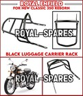 Royal Enfield "BLACK LUGGAGE CARRIER RACK" For New Classic 350 Reborn