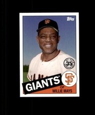 2020 Topps 1985 Topps 35th Anniversary #85-87 Willie Mays 