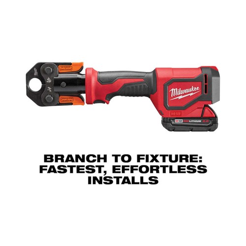 Milwaukee 2674-22P M18 18V Li-Ion Short Throw Press Tool Kit w/ PEX Crimp Jaws - Picture 4 of 12