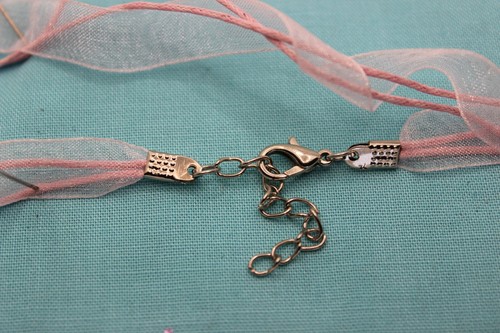 Corda per collana per la produzione di gioielli, nastro e corda cerata e fibbia in ferro, colori misti - Foto 24 di 35