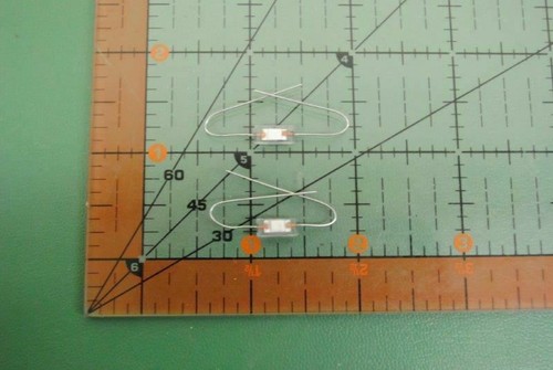 CONDENSATORE VETRO CORNING AVX 130pF 500v 5% M23269/01-3102 CY10C131J MIL AUDIO - Foto 3 di 4