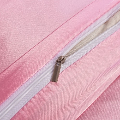 3 Pcs Luxury Silk Satin Duvet Cover Silky Bedding Set Duvet Cover + Pillowcases - Picture 52 of 117