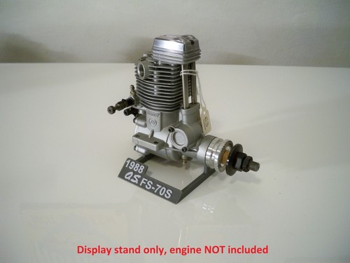 Vintage OS Graupner Nitro Engine Motor FS 20-26-30-40-48...Custom Display Stand - Photo 63/67
