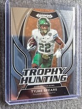 2023 Panini Prizm Draft Picks Tyjae Spears Trophy Hunting Insert