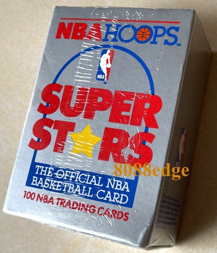 1990 HOOPS 100 SUPERSTARS FACTORY SEALED BOX SET FROM SEARS CASE: MICHAEL JORDAN - Picture 2 of 5