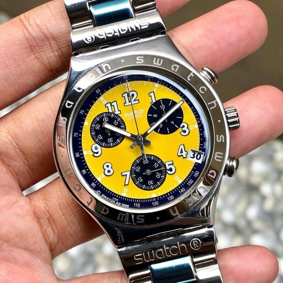 Amazon.com: Swatch Irony New Chrono Outdoor Quartz Watch