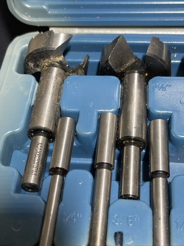 ROCKLER 16-Piece Precision Forstner Bit --Set in Case --1/4"-2 1/8" - Afbeelding 12 van 22