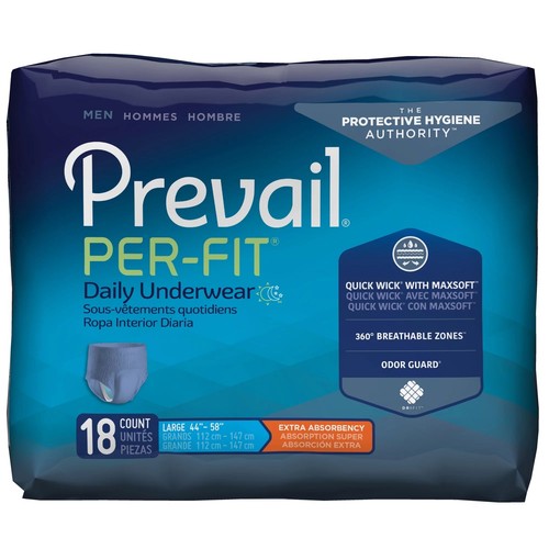 Ropa interior protectora para hombre Prevail Per-Fit absorción adicional - Imagen 2 de 9