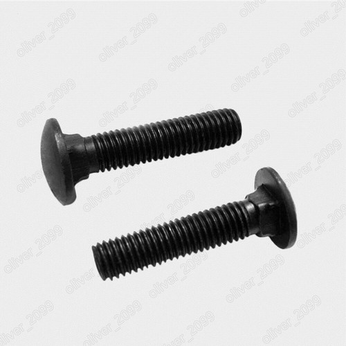 Tornillo de perno de cuello cuadrado M3 M4 M5 M6 M8 M10 M12 negro 304 de acero inoxidable cabeza de copa cuello cuadrado - Imagen 5 de 6
