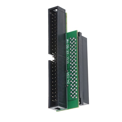 SCSI 68Pin 68-Pin Male to 50Pin 50-Pin Male Adapter Converter M-YH - Photo 6/9