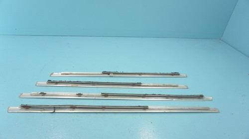MERCEDES-BENZ W108 250SE 280S , DOOR EXTERIOR SIDE WINDOW CHROME TRIM SET 4Qty - Picture 17 of 24