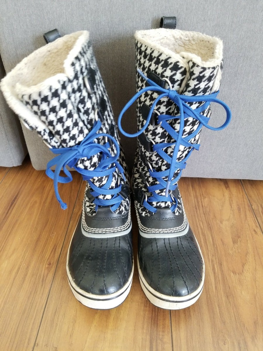 Sorel tivoli hotsell houndstooth boots