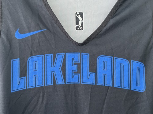 Nike Lakeland Magic G League Team Issue Reversible Practice Jersey sz L Tall NBA - Picture 4 of 13