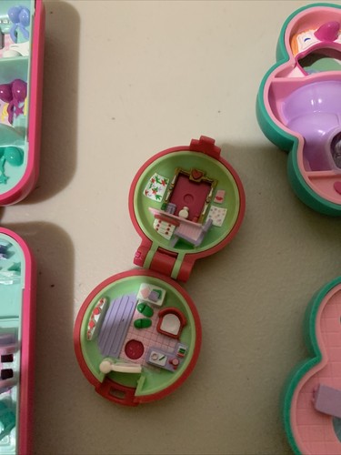 VINTAGE Polly Pocket Compact Only Lot 3 - Picture 5 of 11