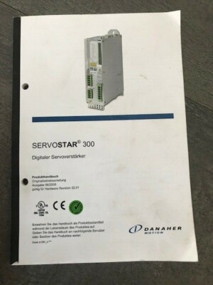 Danaher Kollmorgen Seidel Servo Regler Servostar 300 Digitaler Servoverstärker 