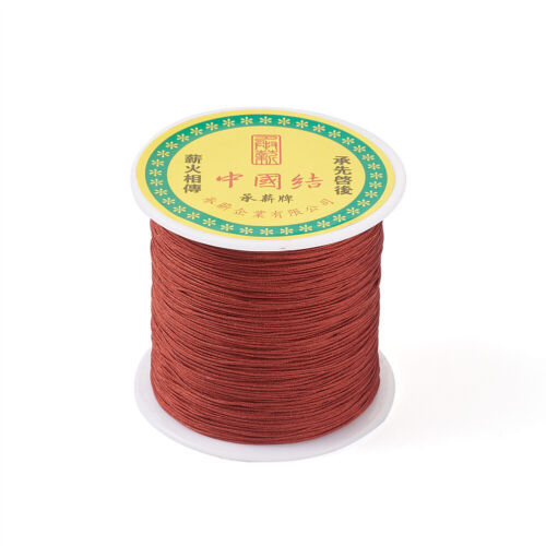 150yards/roll Braided Nylon Knotting Thread Crafting Cord Beading String  0.5mm - Picture 76 of 172