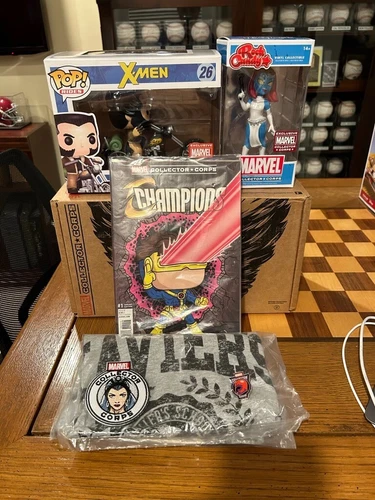 Funko Marvel Collector Corps X-Men Complete Box (Wolverine, Mystique, Etc.)