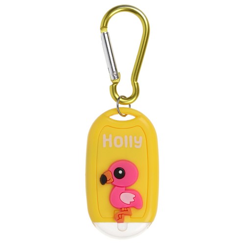 Kids Personalised Torch Keyring Novelty Mini LED Toy Light Carabiner Name Animal - Picture 167 of 370