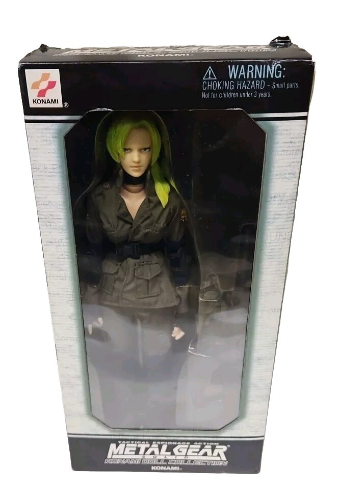 METAL GEAR SOLID SNAKE 12 IN 1/6 FIGURE KONAMI DOLL
