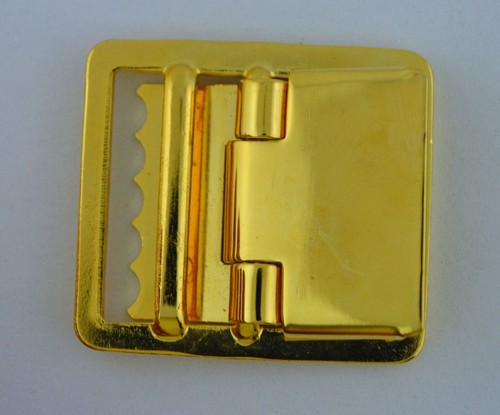USMC Marine Corps 24K Gold Plated Belt Buckle Dress and Service - USA Made - Picture 2 of 2
