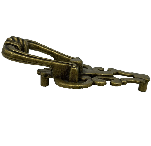 Antique Brass Furniture Hardware Drop Handles Drawer Pull Door Dresser Handle - Bild 8 von 10