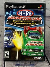 NHRA Drag Racing: Countdown to the Championship (Playstation 2, 2007) Excellent